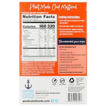 Good Catch Plant - Based Crab Cakes, New England Style