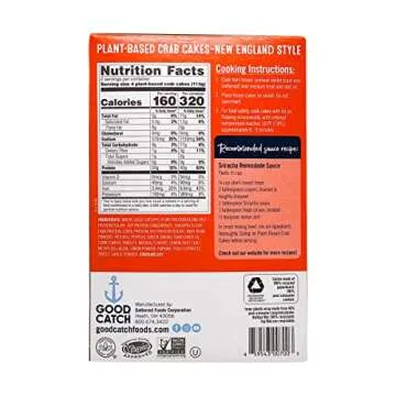 Good Catch Plant - Based Crab Cakes, New England Style