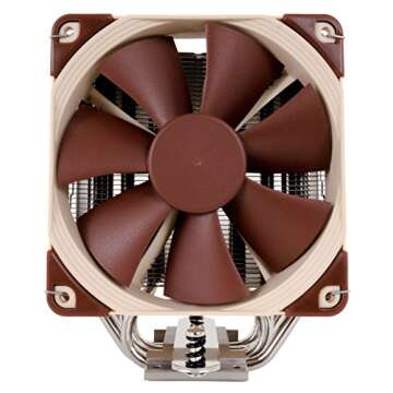 Noctua NH-U12S Slim CPU Cooler with NF-F12 120mm Fan for Quiet Efficiency