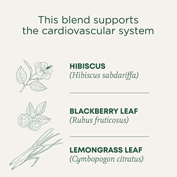 Traditional Medicinals Organic Hibiscus Tea for Heart Health