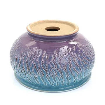 Unique Handmade Ceramic Succulent Pot with Drainage Tray