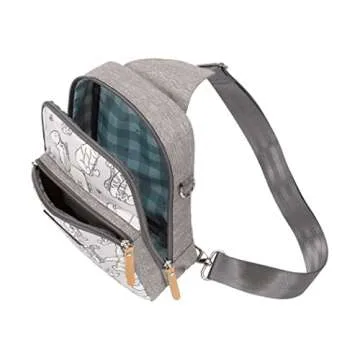 Stylish Petunia Pickle Bottom Criss-Cross Sling Bag