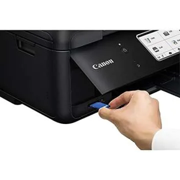 Canon TR8520 All-In-One Printer For Home Office |Wireless | Mobile Printing | Photo and Document Printing, AirPrint(R) and Google Cloud printing, Black