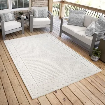 Buy My Texas House Picket Fences Area Rug, 7'9" x 10'10"