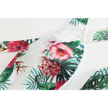 Floral One Piece Swimwear for Summer Fun - Begonia.K