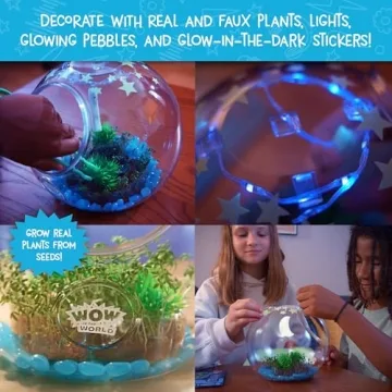 Wow in The World Light-UP Terrarium for Kids 6+
