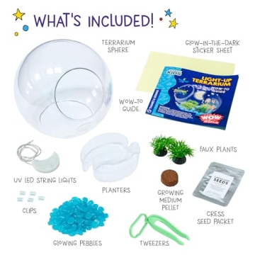 Wow in The World Light-UP Terrarium for Kids 6+