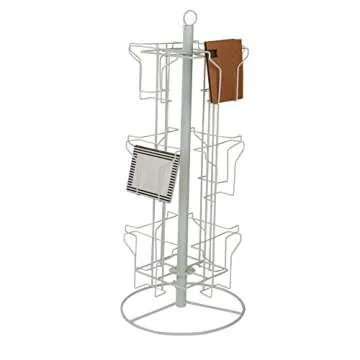 SSWBasics 12-Pocket Rotating Greeting Card Rack