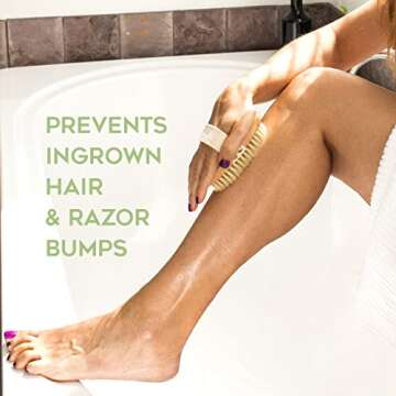 Premium Vegan Dry Brush with Botanically Based Bristles