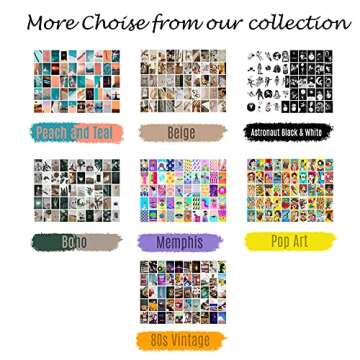 Beige Wall Collage Kit Aesthetic Pictures 50 Pcs 4x6 Inch VSCO Ins Bedroom Preppy Dorm Decor for Teen Girls Neutral Vintage Aesthetic Photos Posters Wall Collage Indie Wall Art Prints