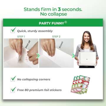 Versatile White Gift Wrap Boxes Bulk for Christmas Gifting