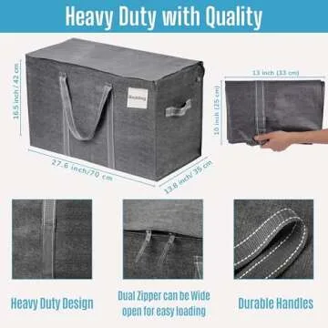 VENO 8 Pack Moving Bags for Effortless Packing