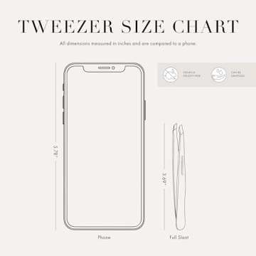 Tweezerman Slant Tweezer for Precision Grooming