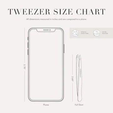 Tweezerman Slant Tweezer for Precision Grooming