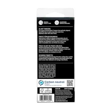 Tweezerman Slant Tweezer for Precision Grooming