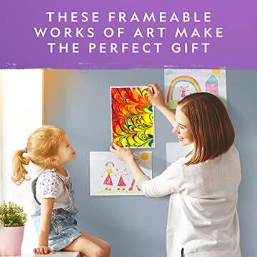 Marbling Paint Kit for Kids - Create Art with National Geographic