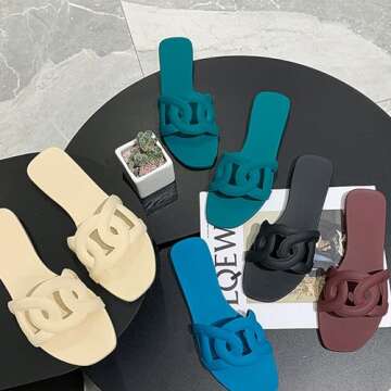 Summer Women's Flat Sandals for Comfort and Style