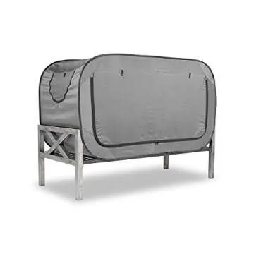 Privacy Pop Bed Tent (Twin) - Gray