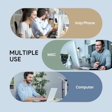 Yealink UH34 USB Headset with Noise Cancelling Mic