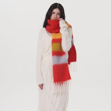 Stylish SUNDSGT Women's Oversized Scarf for Cold Weather