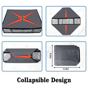 StorageRight Storage Bins for Clothes and Organizing