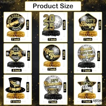 KatchOn Disco Centerpieces | NYE Table Decorations 2025