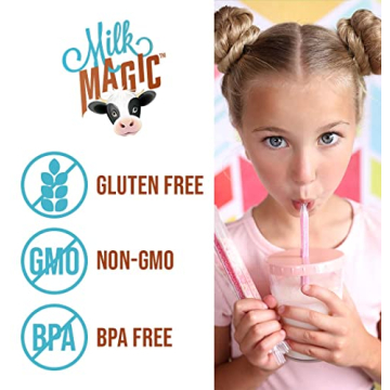 Milk Magic Flavoring Straws - 4-Packs, Fun for Kids!