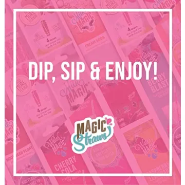 Milk Magic Flavoring Straws - 4-Packs, Fun for Kids!