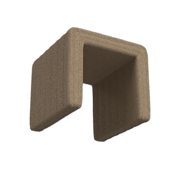 Elegant HomePop Modern Tufted Ottoman - Stylish Footstool