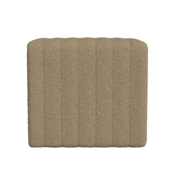 Elegant HomePop Modern Tufted Ottoman - Stylish Footstool