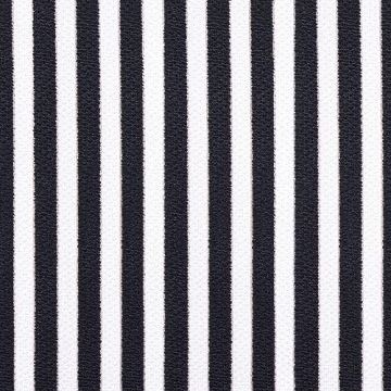 Kate Spade New York Botanical Stripe Kitchen Towels 4-Pack Set, Absorbent 100% Cotton, Black/Beige, 17"x28"