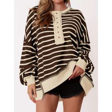 Stylish Oversized Sweatshirt for Women - Cozy & Trendy