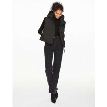 Orolay Women's Cropped Puffer Vest - Warm & Stylish Outerwear