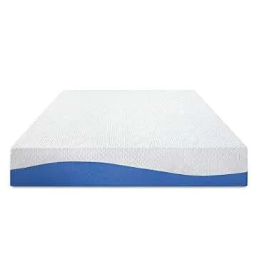 PrimaSleep Full Mattress - 10 Inch Gel Memory Foam Comfort
