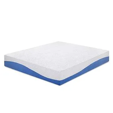 PrimaSleep Full Mattress - 10 Inch Gel Memory Foam Comfort