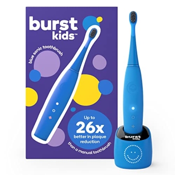 BURSTkids Electric Toothbrush Soft Bristle Rechargeable Kids