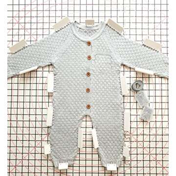 MOPALO Set of 9 Extra Thick Blocking Mats for Knitting, 25 Knit Blockers, 100 T-Pins - 12" x 12" Grid Boards for Knitting, Crocheting, Needlepoint - Complete with Measuring Tape and Storage Bag