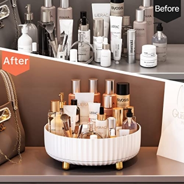 Elegant Saclsocs 2-Pack Rotating Makeup Organizer