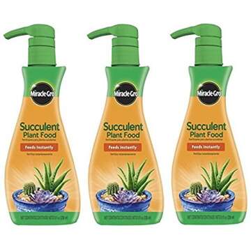 Miracle-Gro Succulent Plant Food, 8 OZ (3 Pack)