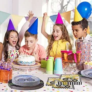 Monster Truck Party Plates and Napkins Monster Truck Party Decorations Monster Truck Party Favor Monster Truck Party Supplies Serves 20 Guests