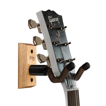 String Swing CC01KOAK Guitar Hanger - Sturdy & Stylish Display for Musicians