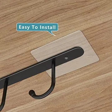 ECROCY Under Cabinet Mug Holder - Stylish Space Saver