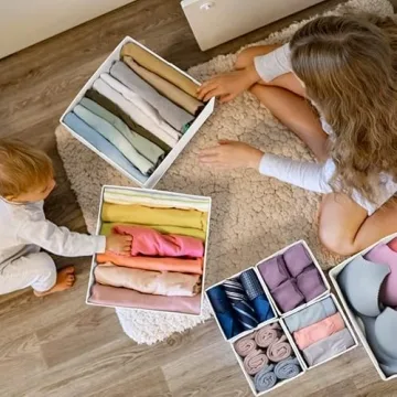 Criusia 12 Pack Drawer Organizer - Stylish Storage Solutions