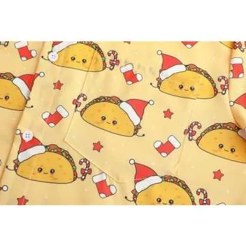 Funny Christmas Vacation Shirts for Men Casual Button Down Ugly Christmas Hawaiian Shirts