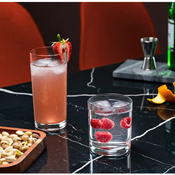 Premium Everyday Drinking Glasses Set of 8 for Every Occasion