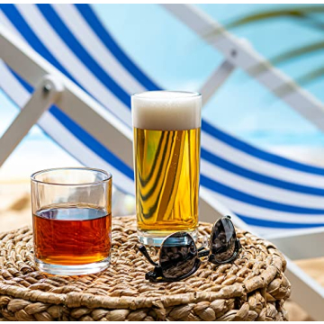 Premium Everyday Drinking Glasses Set of 8 for Every Occasion