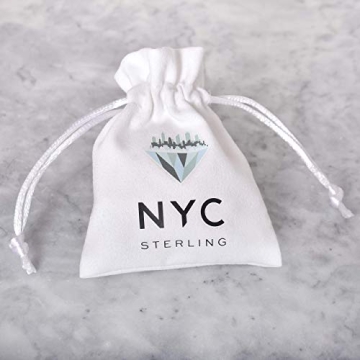 NYC Sterling Tennis Necklace for Women and Men | Choker Jewelry