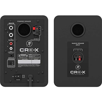 Mackie CR3-X 3 Inch Multimedia Monitors for Quality Sound