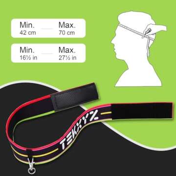 TEKXYZ Boxing Reflex Ball, 2 Difficulty Levels Boxing Ball with Headband, Perfect for Reaction, Agil...