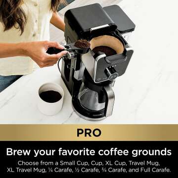 Ninja CFP301 DualBrew Pro Coffee Maker - 12-Cup & Single Serve
